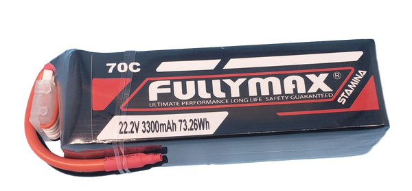 FULLYMAX  3300 MAH LIPO Battery 6S 70c (fb3300xt-6s)