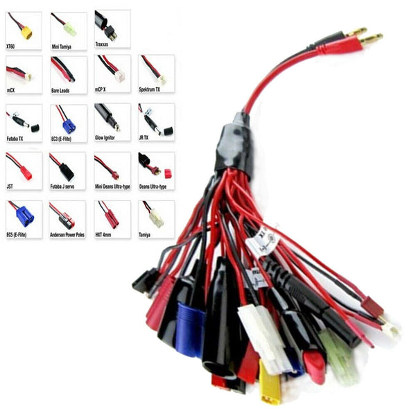 19 Outlet Universal Charge Cable